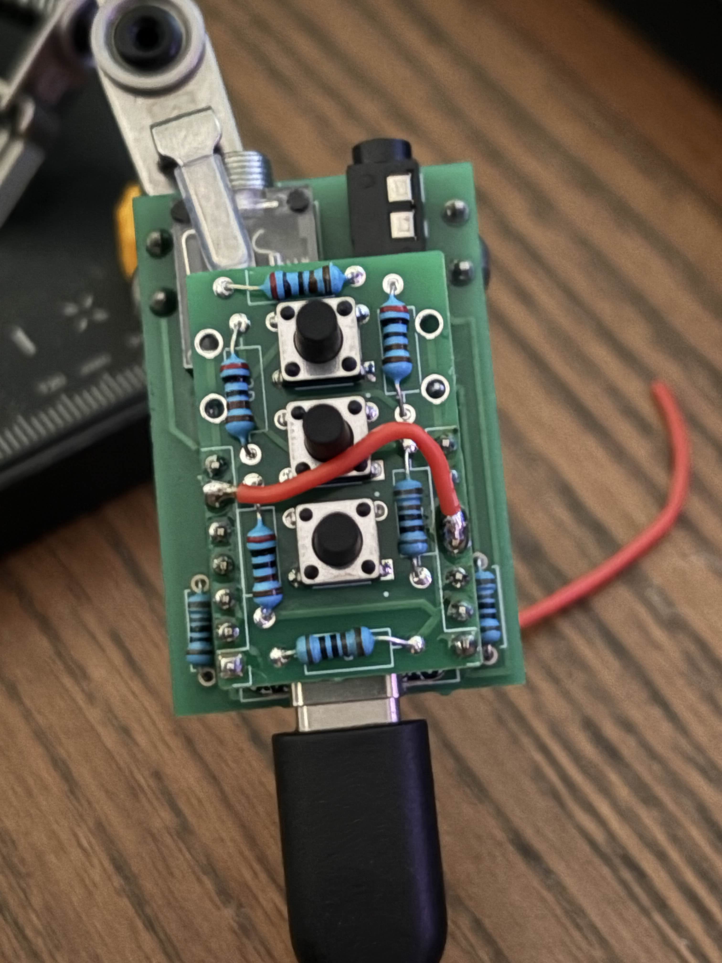 Example of completed modification - view 1